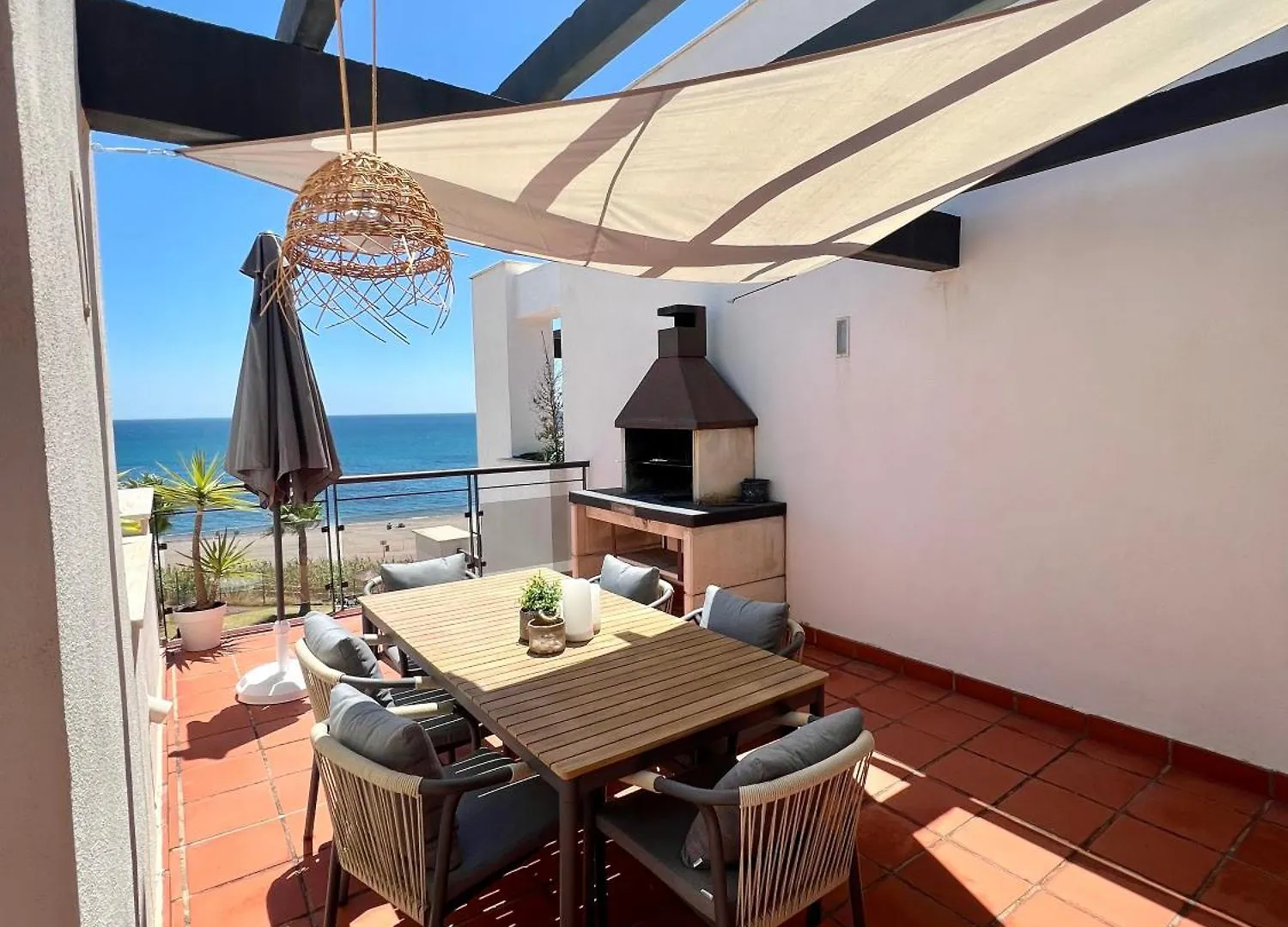 Seaview Luxury Penthouse Lägenhet Casares Spanien